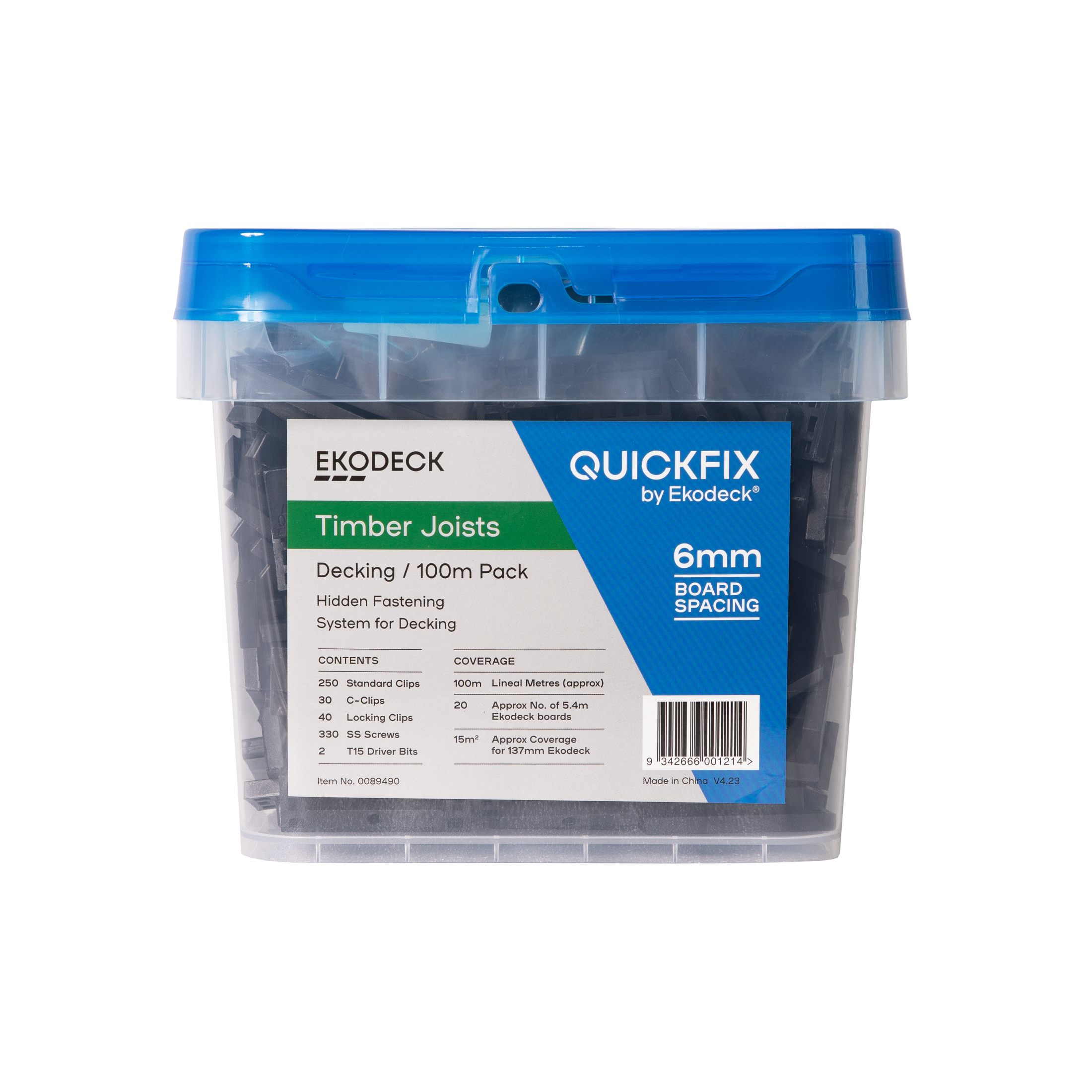 Quickfix for Ekodeck 6mm 100lm Kit - Timber Joists